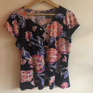 Lilly Pulitzer Peplum Top